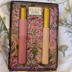 Gucci Flora Gorgeous Gardenia Mascara and Rollerball set New